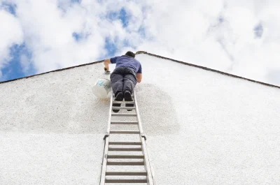 Peinture extérieure à Aubres — façades et ravalement